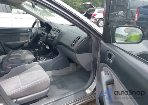 2004 Honda Civic Lx from USA, damaged, VIN 1HGES15654L013559